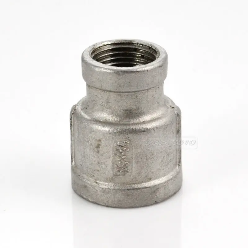 

Nipple 3/8" x 1/4" Female Stainless Steel 304 Threaded Reducer Pipe Fitting NPT