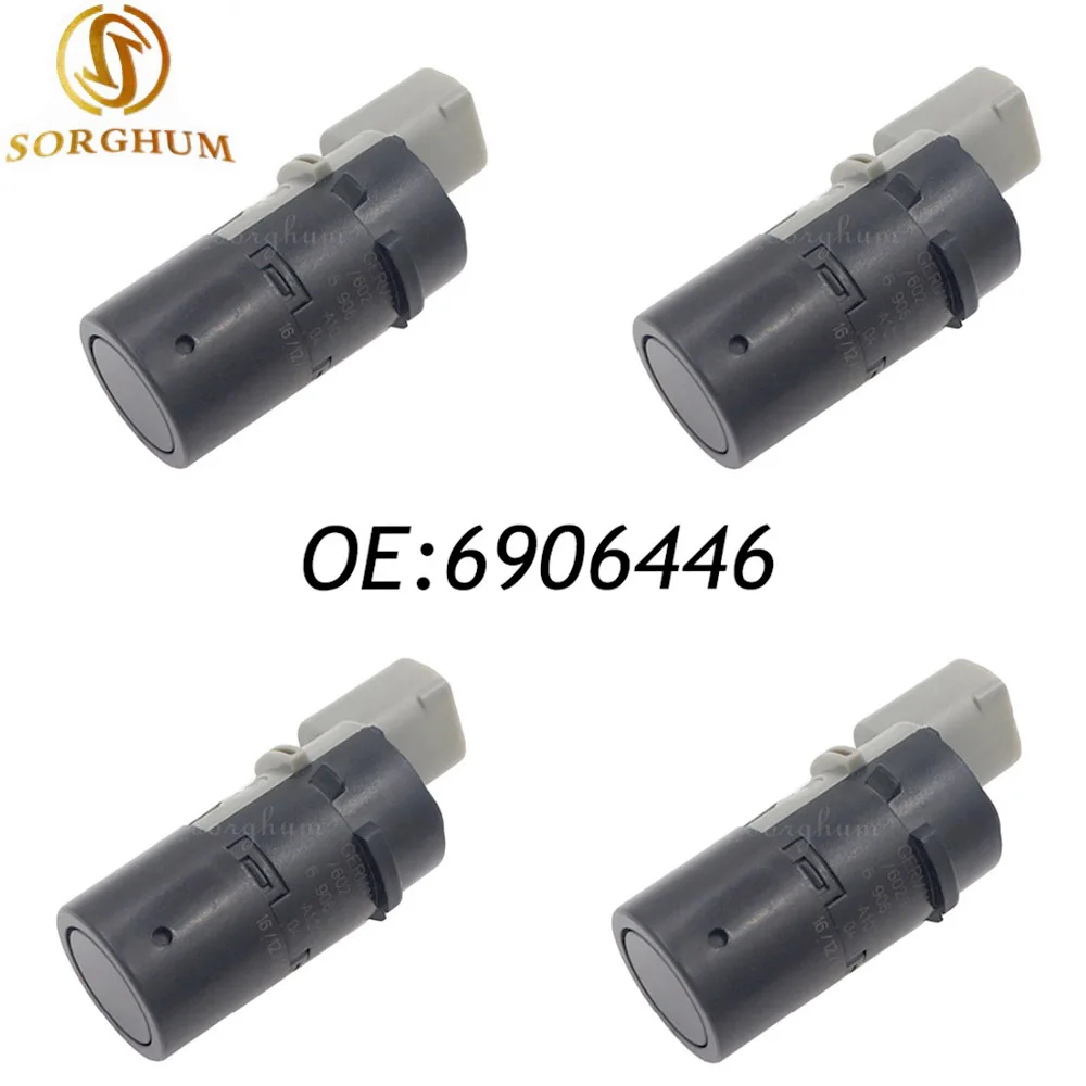 

4PCS 6906446 Front Bumper PDC Parking Assist Sensor For BMW E60 E61 E65 E66 E89 Z4 6 906 446 6913924