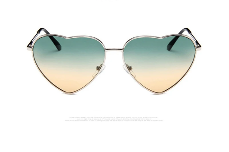 RBROVO, Ретро стиль, сердце, градиентные солнцезащитные очки, для женщин, фирменный дизайн, карамельный цвет, солнцезащитные очки, для улицы, очки Oculos De Sol