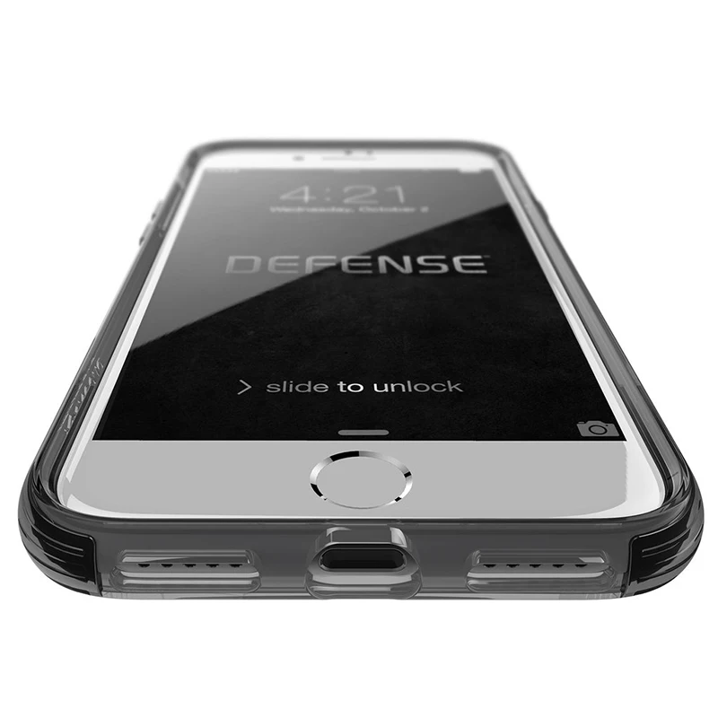 Чехол для телефона X Doria iPhone 7 8 Plus прозрачный защитный чехол в стиле милитари