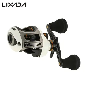 

Lixada High Speed 6.3:1 Fishing Reel LMA200 Molinete Carretilha Pesca Reels Left Right Hand 11BB Ball Bearings Baitcasting Reel