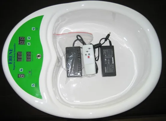 

Hot Detox Machine Ion Cleanse Ionic Detox Foot Bath Aqua Footbath Detox Foot Spa Salon Machine Health Care 1pcs By DHL/EMS C01