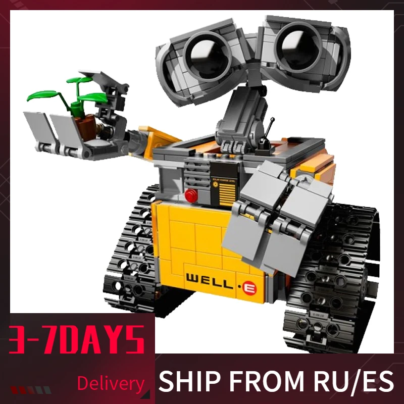

Creator ideas Series 687 Pcs Series The Robot WALL And Construction Kits Bricks Building Blocks Compatible Technic Sets