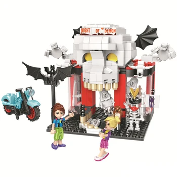 

Winner 5072 Friends Amaze Haunted House Building Blocks Sets Bricks Classic Figure Model Kids Girl Gift Toys For Children