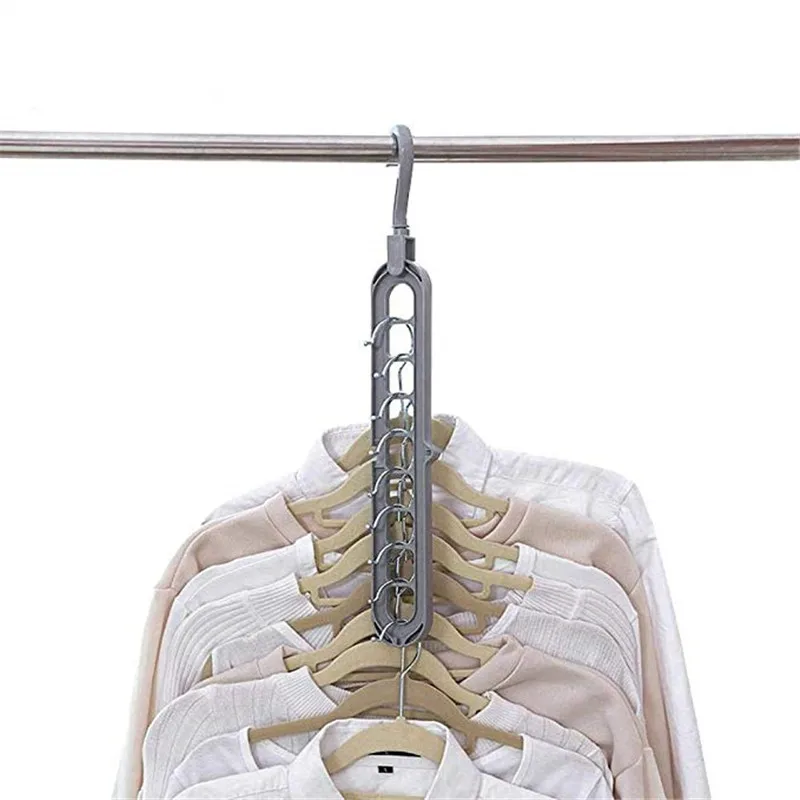 4 colors Multiport support circle cloth hanger clothes ...
