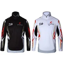 Дайв рыбалка кемпинг открытый Костюмы УФ-защита влаги впитывающие, дышащие для рыбалки, с длинным рукавом рубашка Camisas Pesca