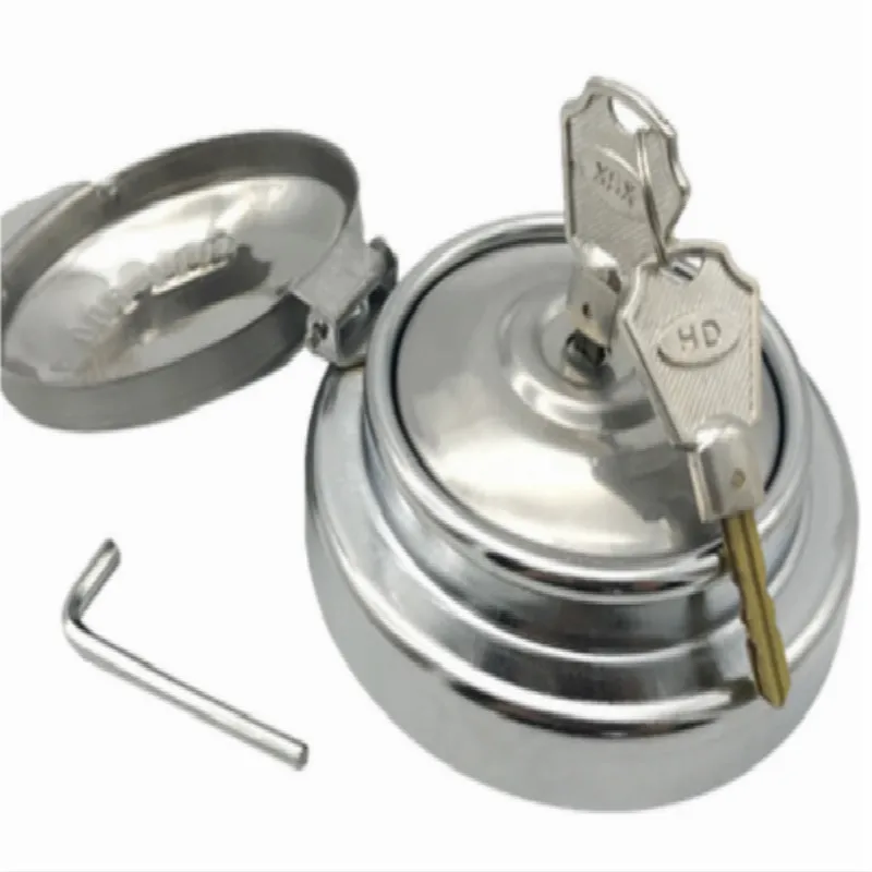 

UNIVERSAL thermo van truck oil cap tank cover 2claw 3claw three style diameter WITH KEY free shipping