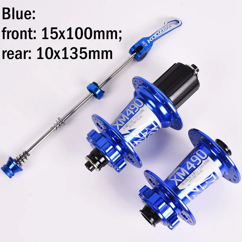 New Koozer XM490 Hubs Sealed 4 Bearing MTB Mountain Bike Hub Rear Hub