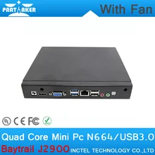 Мини-пк 1 г 512ram только Pentium Baytrail мини-пк с вентилятором J2900 с Baytrail четырехъядерных процессоров поддержки SIM карты и 3 г просматривать