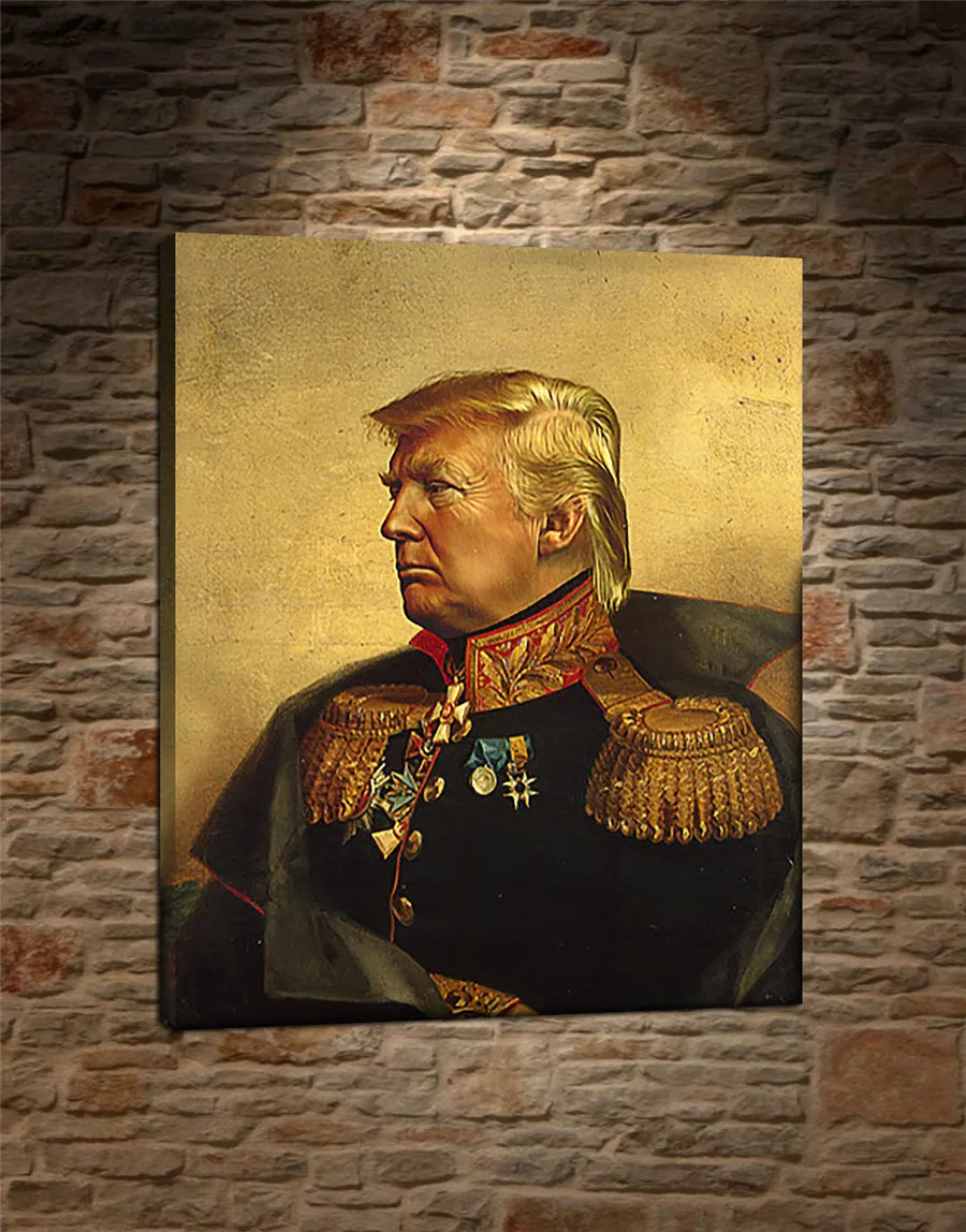 Картина на холсте дональд трамп декор для гостиной и дома современная картина