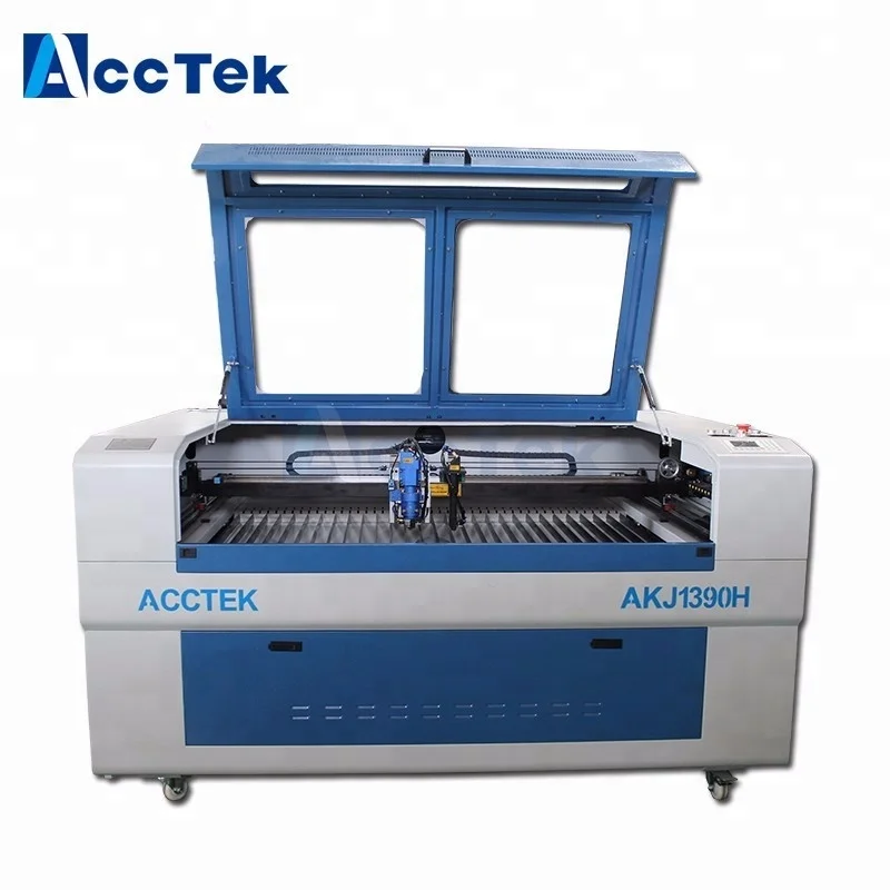 

Mixed CO2 Laser Cutter Laser Cutting Machine for Metal and Non Metal AKJ1390H