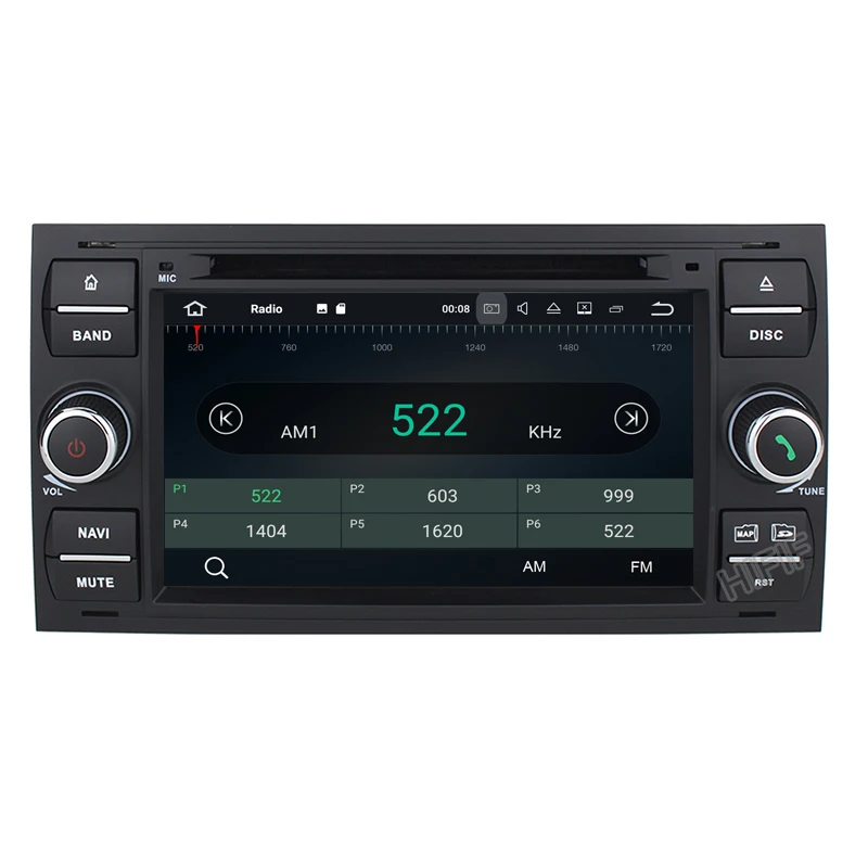 PX6 Android 10 DAB + Автомобильный dvd плеер в тире для Ford Transit Focus Connect S MAX Kuga Mondeo с
