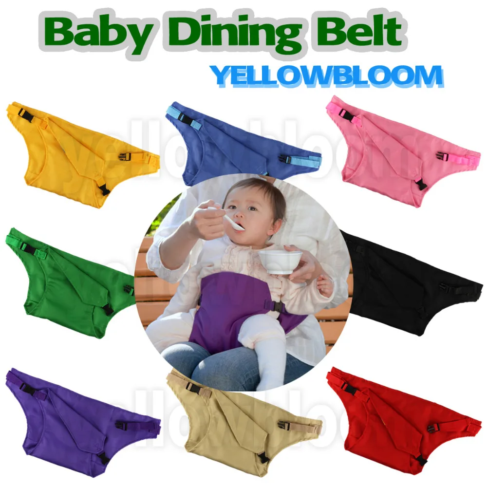 

Baby Dining Belt Portable Infant Chair Seat Product Stretch Wrap Safty Cotton Belt Harness Baby Carrier
