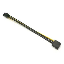 IDE Molex 4Pin к PCI-E 6Pin кабель адаптера питания