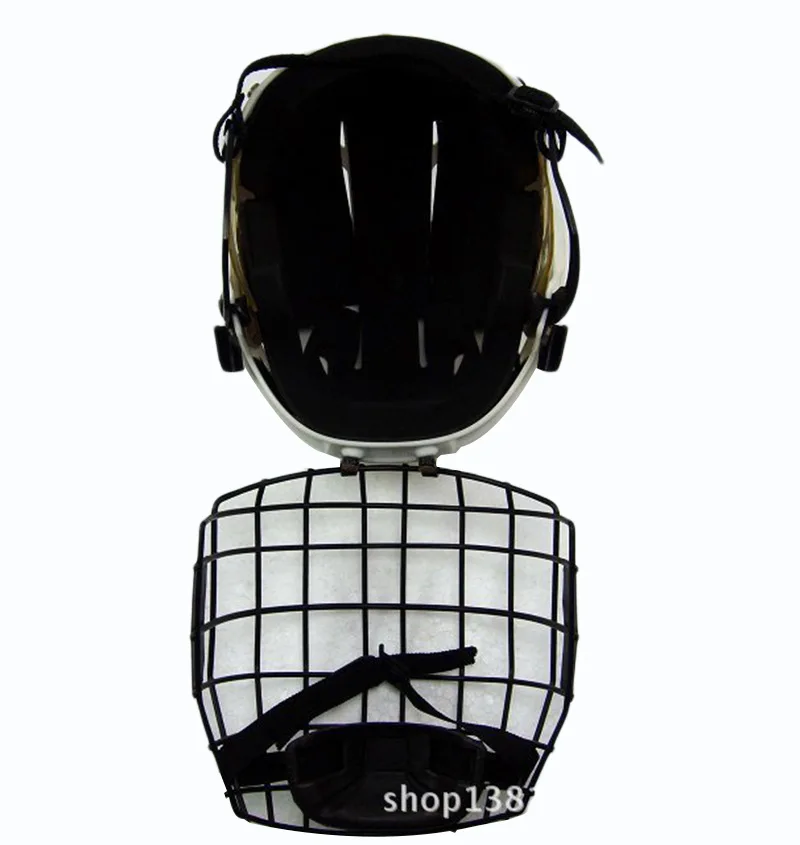 Европейский и американский спортивный шлем для хоккея, мужской шлем для катания на коньках, защитное снаряжение, шлем для головы с лицевой маской, защитный шлем