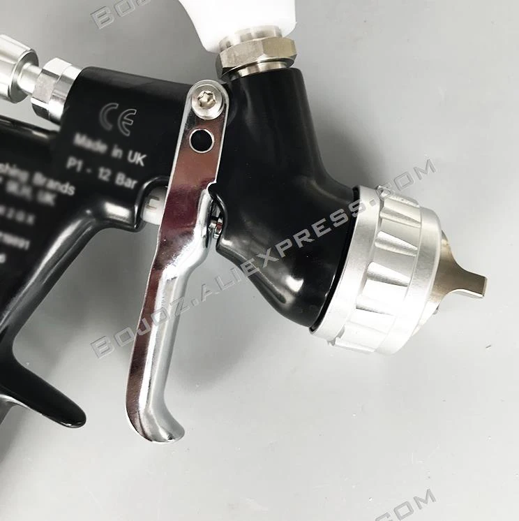 Professional environmental protection Gti Pro Lite 1.3mm Fluid Tip Air Cap Spray Paint Gun Black