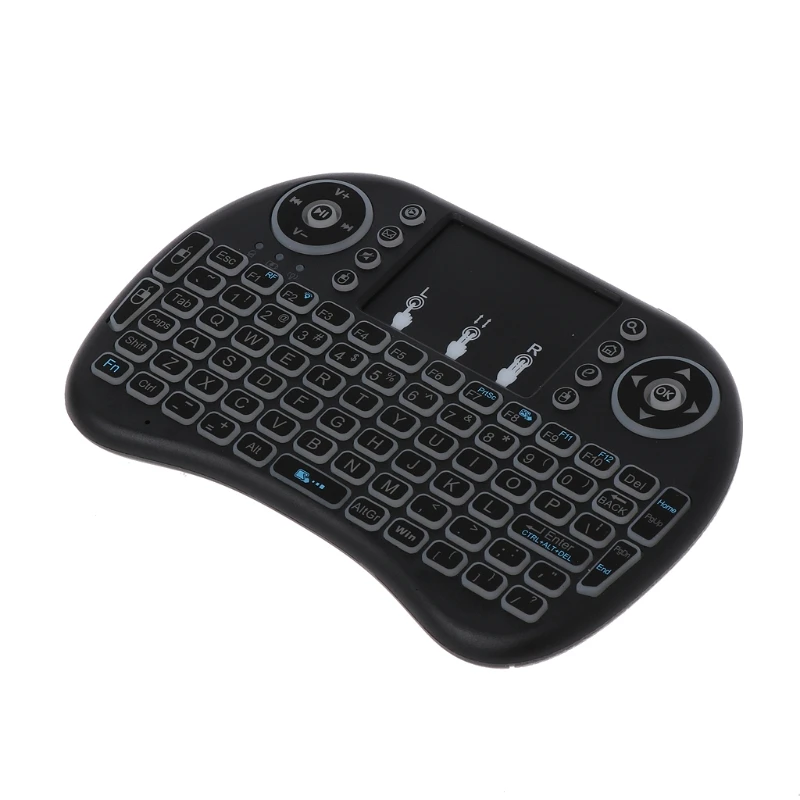 3 цвета с подсветкой 2,4 ГГц Беспроводная i8 Клавиатура Fly Air mouse для ПК ТВ PS3