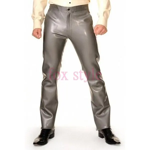 Резиновые латексные брюки латексная официальная одежда|latex pants|pants pantsrubber pants |