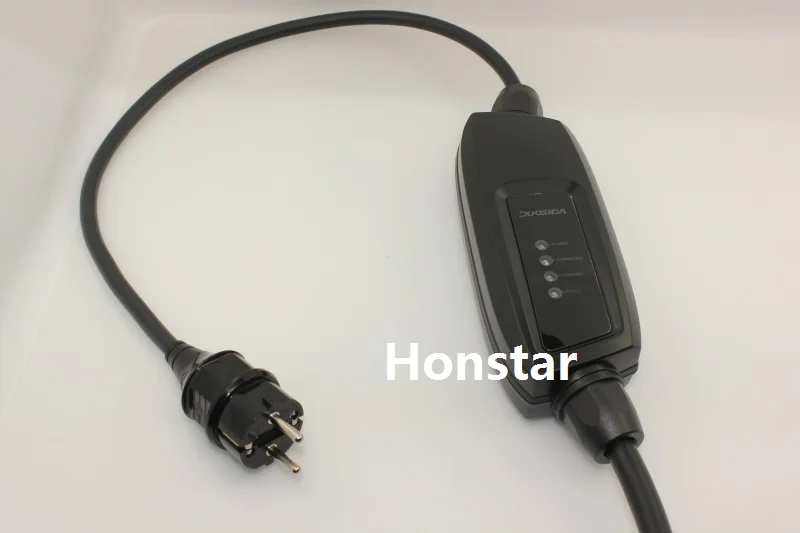 J1772  EVSE 5m / 6m cable input ev plug white Duosida level 2 <br />Charger 16A Type 1 schuko for electric car Charging-in Battery Cables <br />