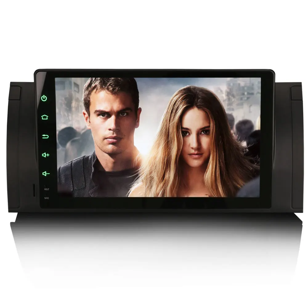 Top 9" Android 9.0 Pie OS Car Navigation GPS Radio for BMW E39 M5 1999-2003 & E39 1995-2003 & E38 1994-2001 & BMW X5 E53 2000-2007 1