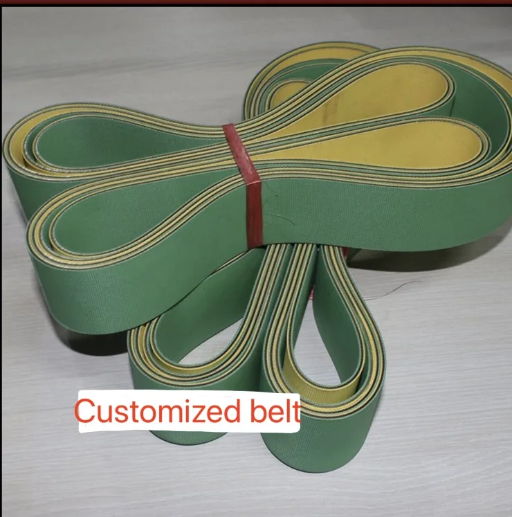 

(Customized belt) Woodworking Planer Belt Router High Speed Nylon Sheet Baseband Transmission conveyor belt