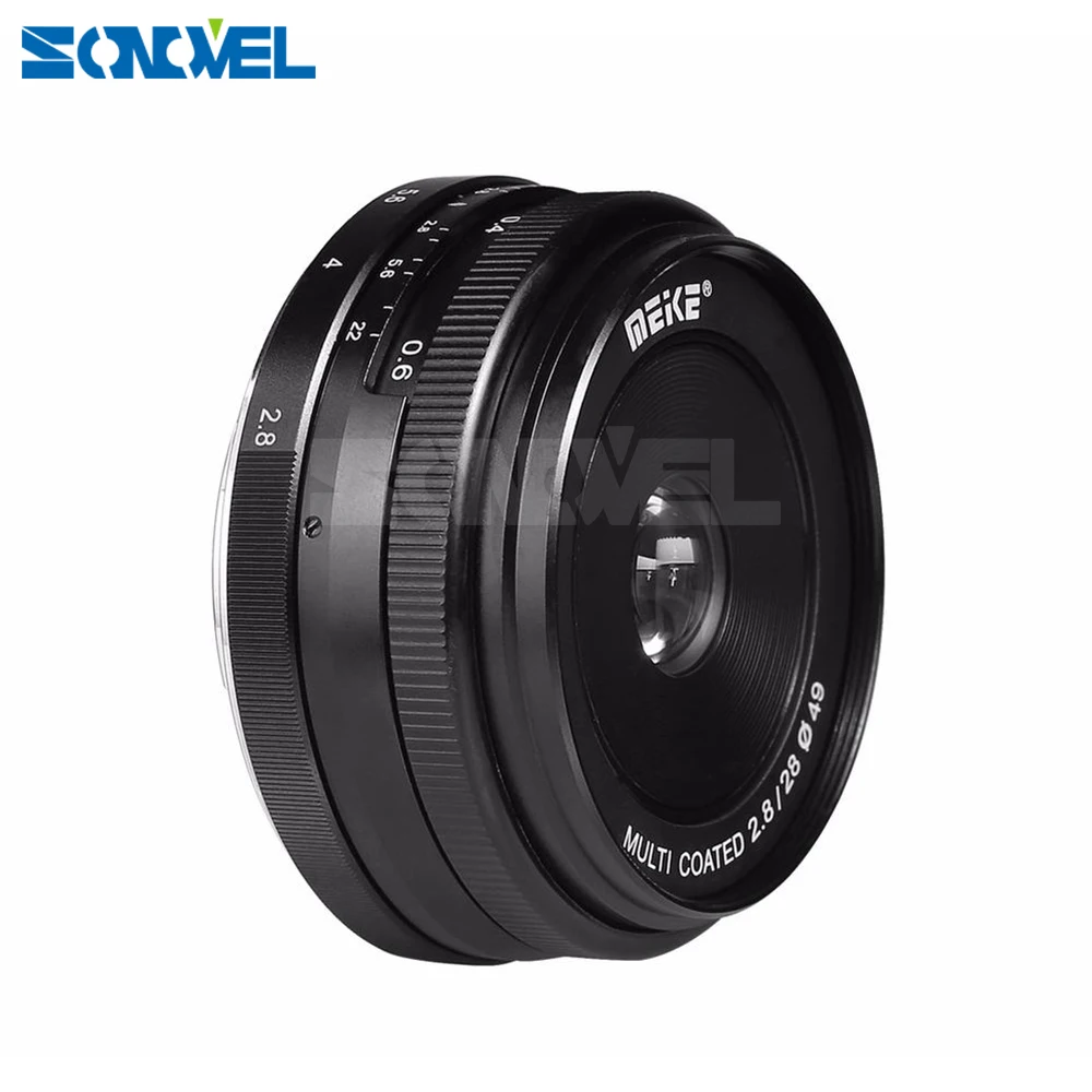 Meike MK-FX-28mm-f/2,8 объектив с фиксированным ручным фокусом для камеры Fujifilm X X-T1 X-Pro1