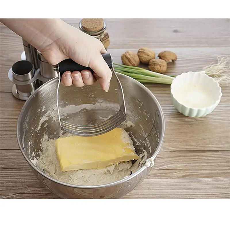 Нож для рубки теста Нержавеющая сталь Кухня ремесло длявыпечки для теста Блендер Миксер для пирог печенье нож для кексов с лезвиями миксер