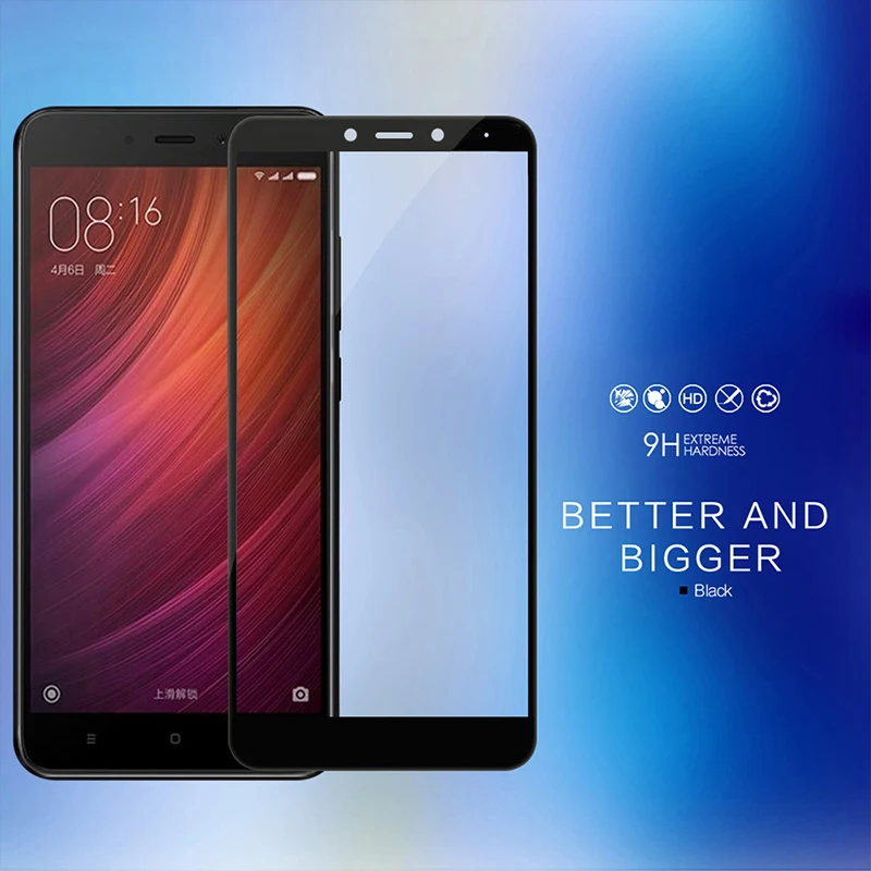 Xiaomi Redmi Note 4 стекло 5.5 защита экрана Глобальный Версия закаленное 2.5D полное