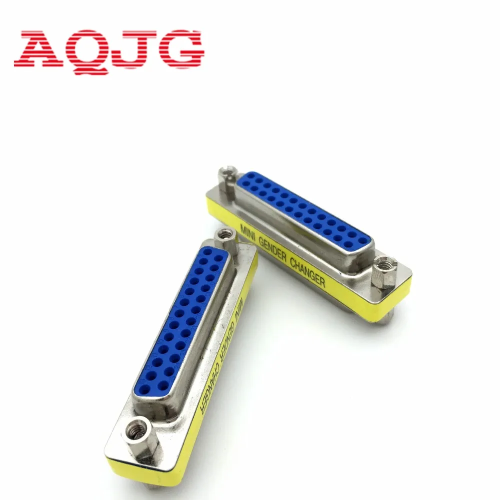 DB25 Female to Mini Gender Changer Convert Adapter коннектор 10 шт. male female Male AQJG | Компьютеры и офис