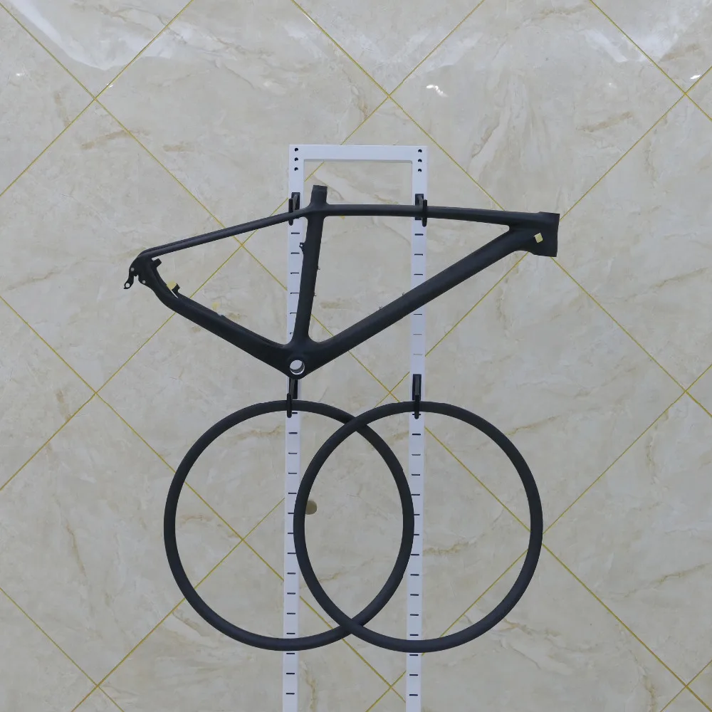 

Carbon Matt Matte 27.5ER Mountain Bike Bicycle Frame 17" 19" (Bsa) + 650B MTB Wheel Rim 27.5" + Headset ,seat Clamp Bottle Cage