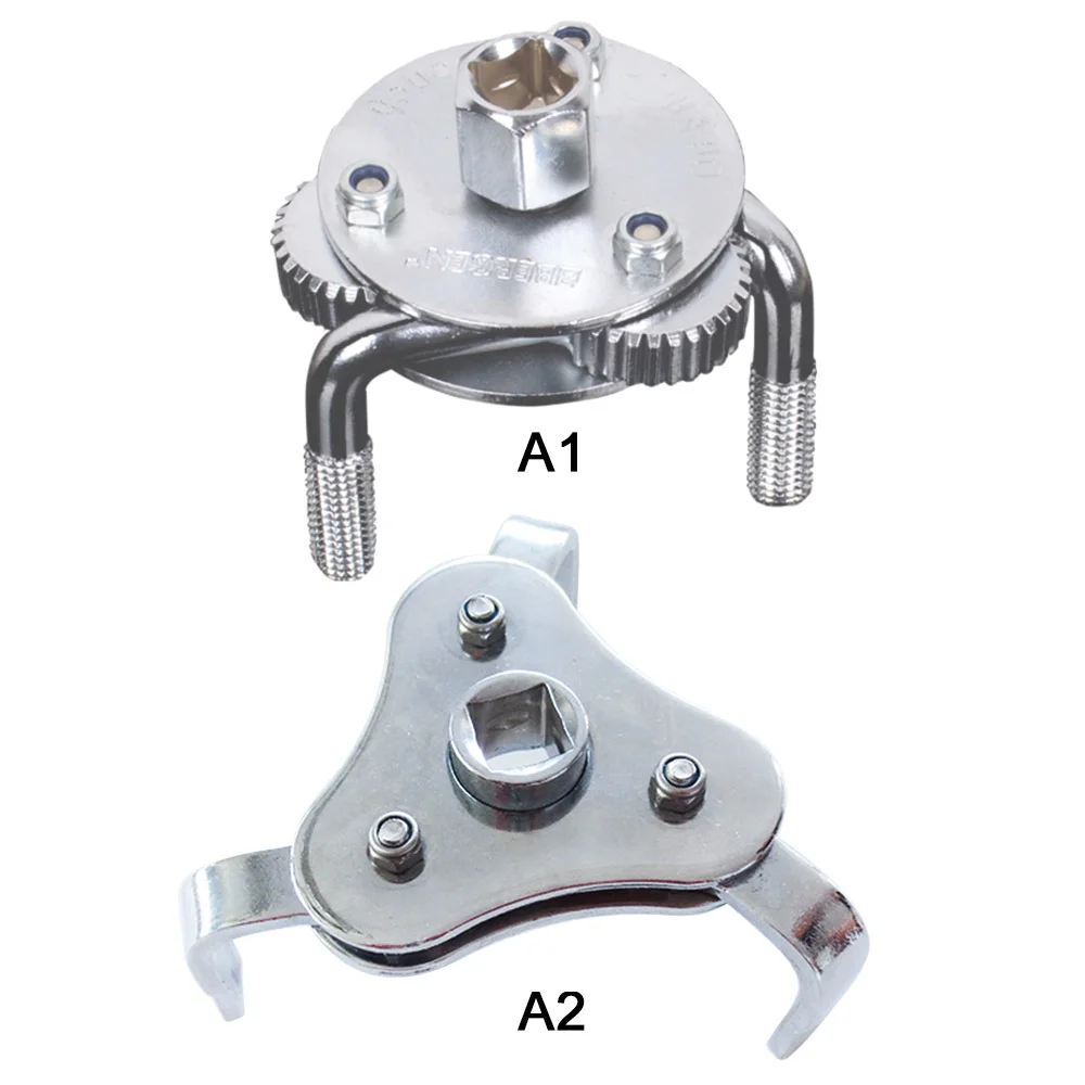 

Adjustable Alloy 3 Jaw Oil Filter Wrench Tool for Car Repair Adjustable Two Way Oil Filter Key Auto Car Repairing Tools