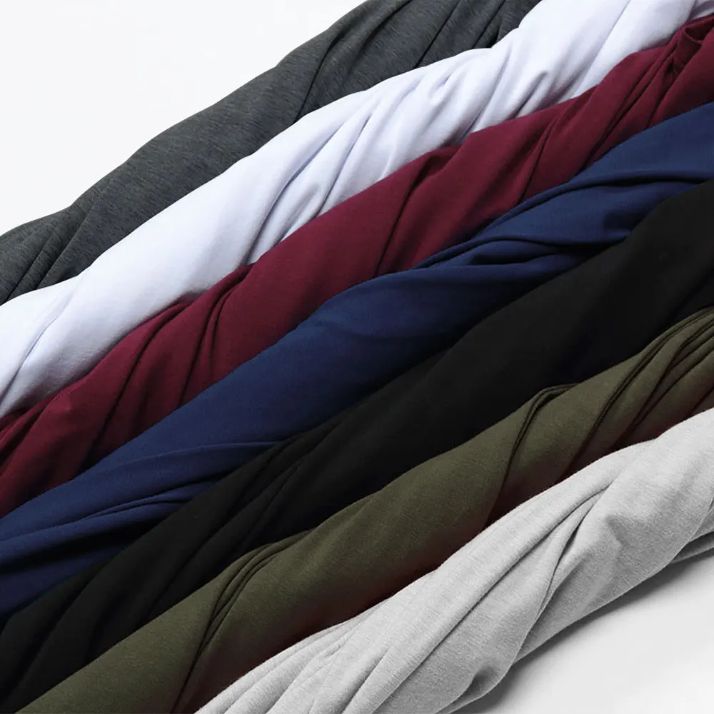 Летние повседневные Slim Fit v образный ворот для мужчин чехол телефона на руку