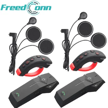 

2pcs FreedConn COLO-RC L3 Motorcycle Helmet Bluetooth Intercom NFC FM Radio 2 Riders 1000m Intercom