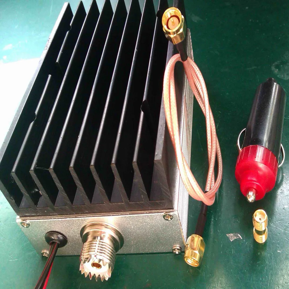 25W 400MHz 470MHz UHF Ham Radio Power Amplifier transceiver 12V