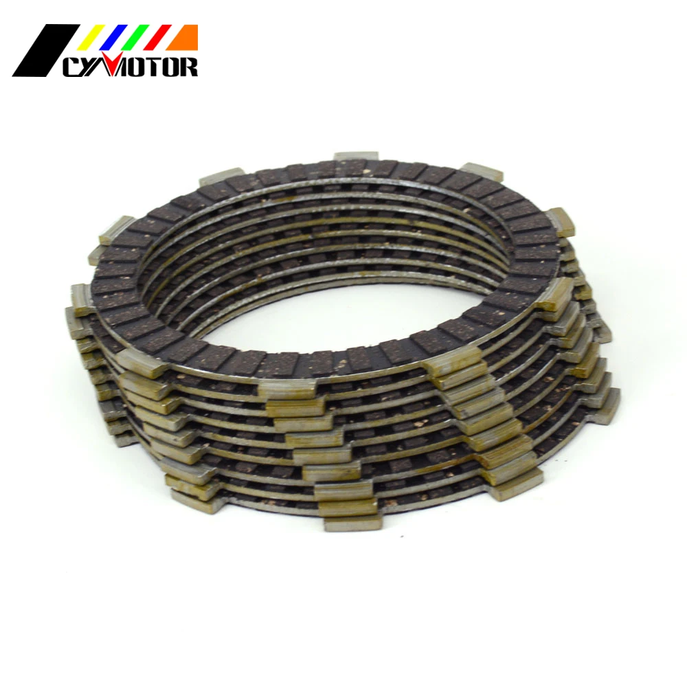 

9PCS Motocycle Clutch Friction Plates Disc Set For HONDA CB600F VFR VF 700 750 C C2 CD F VFR800Fi CBR 600 900 F2 F3 SE SJR RE RR