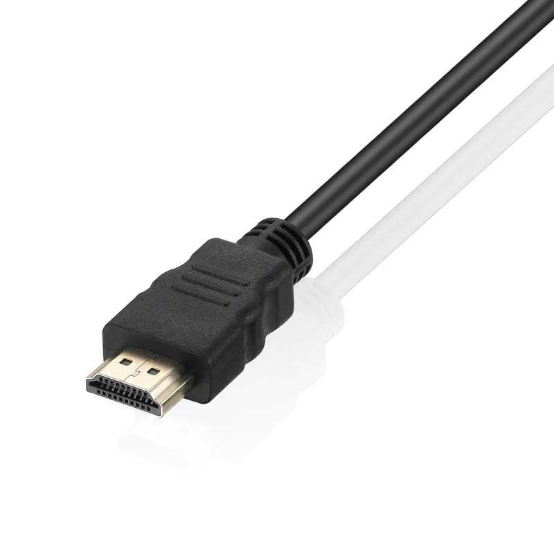 Позолоченный HDMI кабель-удлинитель для мужчин и женщин с винтовым креплением на панель V1.4 1080P для psp HDTV 30 см 50 см 1 м 1,5 м