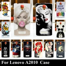 For Lenovo A2010 HARD Plastic Mobile Phone Cover Case DIY Color Paitn Cellphone Bag Shell