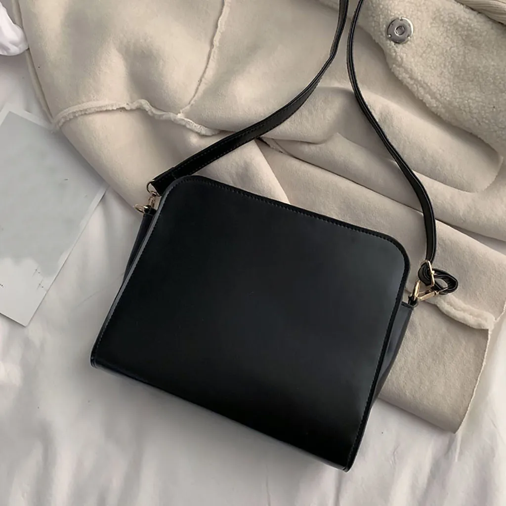 Molave женская сумка в японском и корейском стиле, Ретро стиль, на плечо, простая сумка с крыльями, дикая сумка-мессенджер на молнии, модная новая женская сумка 2019jan9