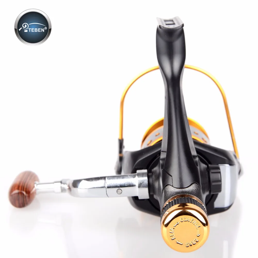 Teben TNR300 9 + 1BB 5.1: 1 Спиннинг Рыбалка катушка 311 г Большой &quotпесочные часы&quot пресной