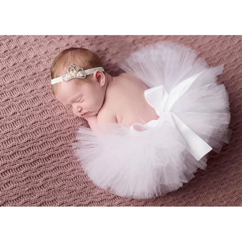 Buy 2019 NEW Baby Tutu Newborn Photo Props Sweet Pink