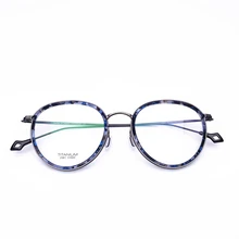 Belight оптический женский классический квадратной формы винтажный дизайн титана с оптический, ацетатный очки в оправе precription 2361