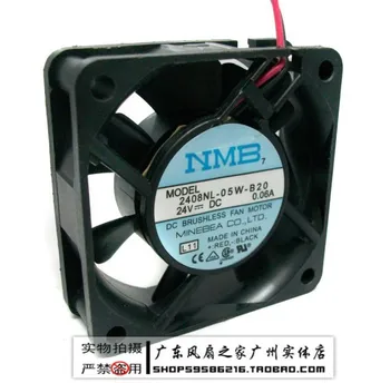 

For Nmb 6020 6cm 24v dual ball frequency converter server fan 2408nl-05w-b20