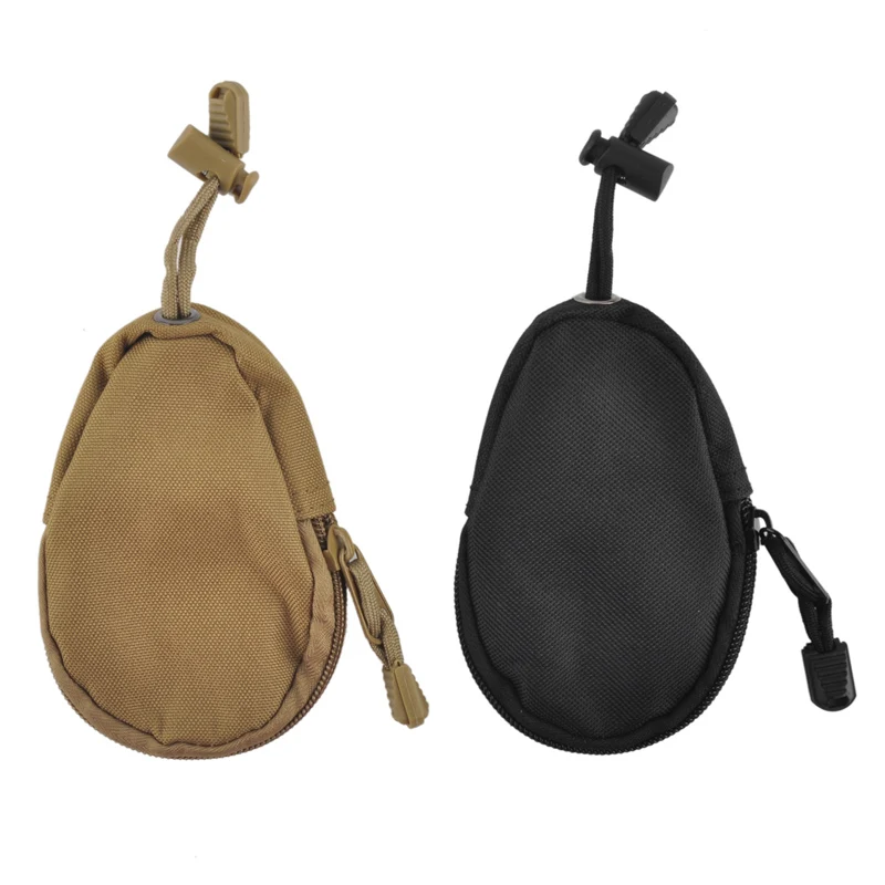 

Daddy Chen Mini Bag Unisex Unique Design Money Card Key Wallets Pouch Military Purse Bag Pocket Chains Case Holder Oxford fabric