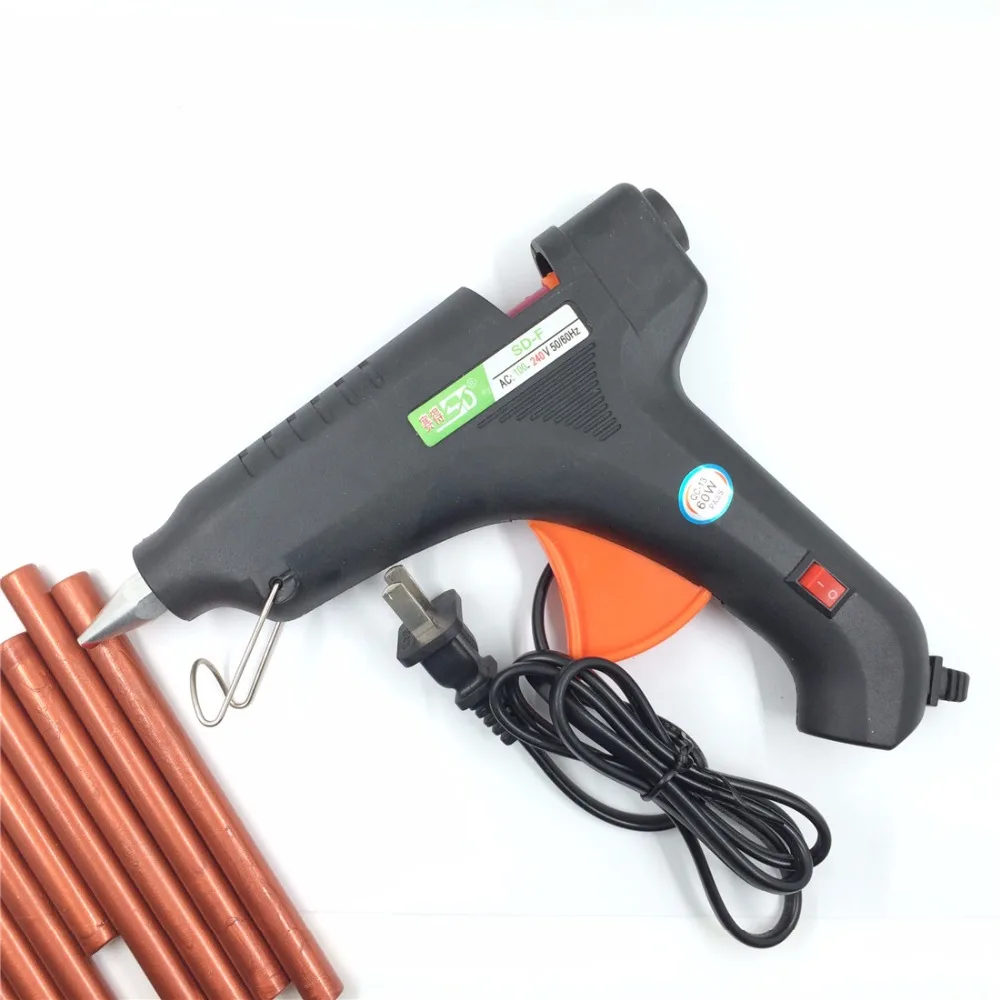 Клеевой пистолет 60 Вт + 10 палочек для запечатывания воска 100 240 В|gun gun|tool diytool tool |