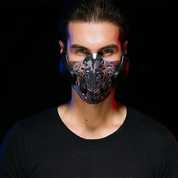 2019 New Wireless Earphone Rechargeable Smart Bluetooth Earphones 4.0 Haze Dust Resistant Music Mask Headphone