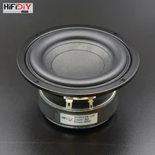 HI-FI DIY S4-116 4,5 дюймов 60 Вт аудио круглый НЧ динамик высокой мощности бас домашний кинотеатр 2,1 блок сабвуфера 2 кроссовер Lou динамик s