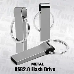 Металлический USB флеш-накопитель 32 Гб Stain steel Pendrive waterproof High speed 64 ГБ флеш-накопитель 128 ГБ 16 ГБ 8 ГБ Memory USB флеш-накопитель Drive