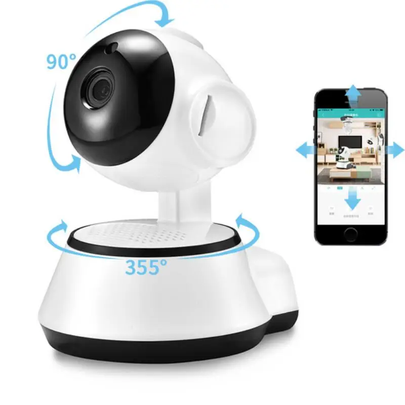 

Home Security IP Camera Wireless Smart WiFi Camera WI-FI Audio Record Surveillance Baby Monitor HD Mini CCTV Camera iCSee
