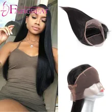 Pre Plucked 360 Lace Frontal Closure Brazilian Virgin Hair Straight 360 Lace Frontal Closure With Baby Hair Cheap Weave Bundles