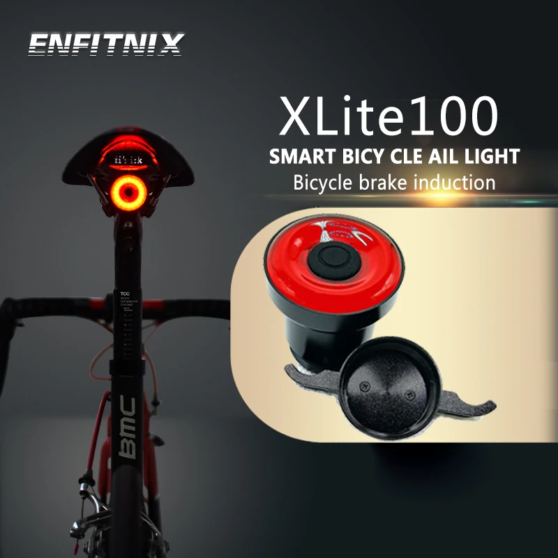 Forord undersøgelse Flock Bicycle Bike Light Xlite100 | Enfitnix Bicycle Xlite100 | Light Bike Rear  Xlite 100 - Bicycle Lights - Aliexpress